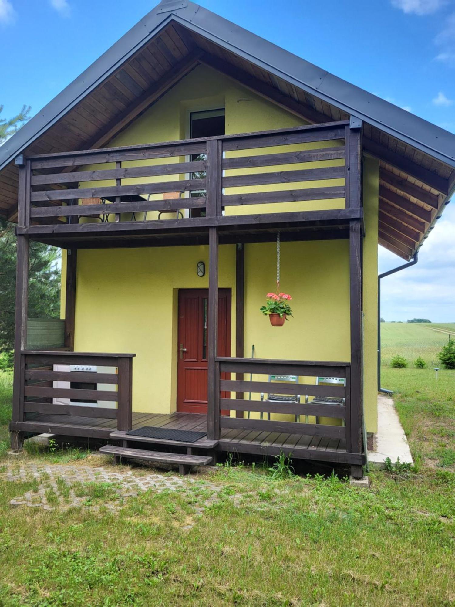 Domki Nad Jeziorem Dąbrówno Esterno foto