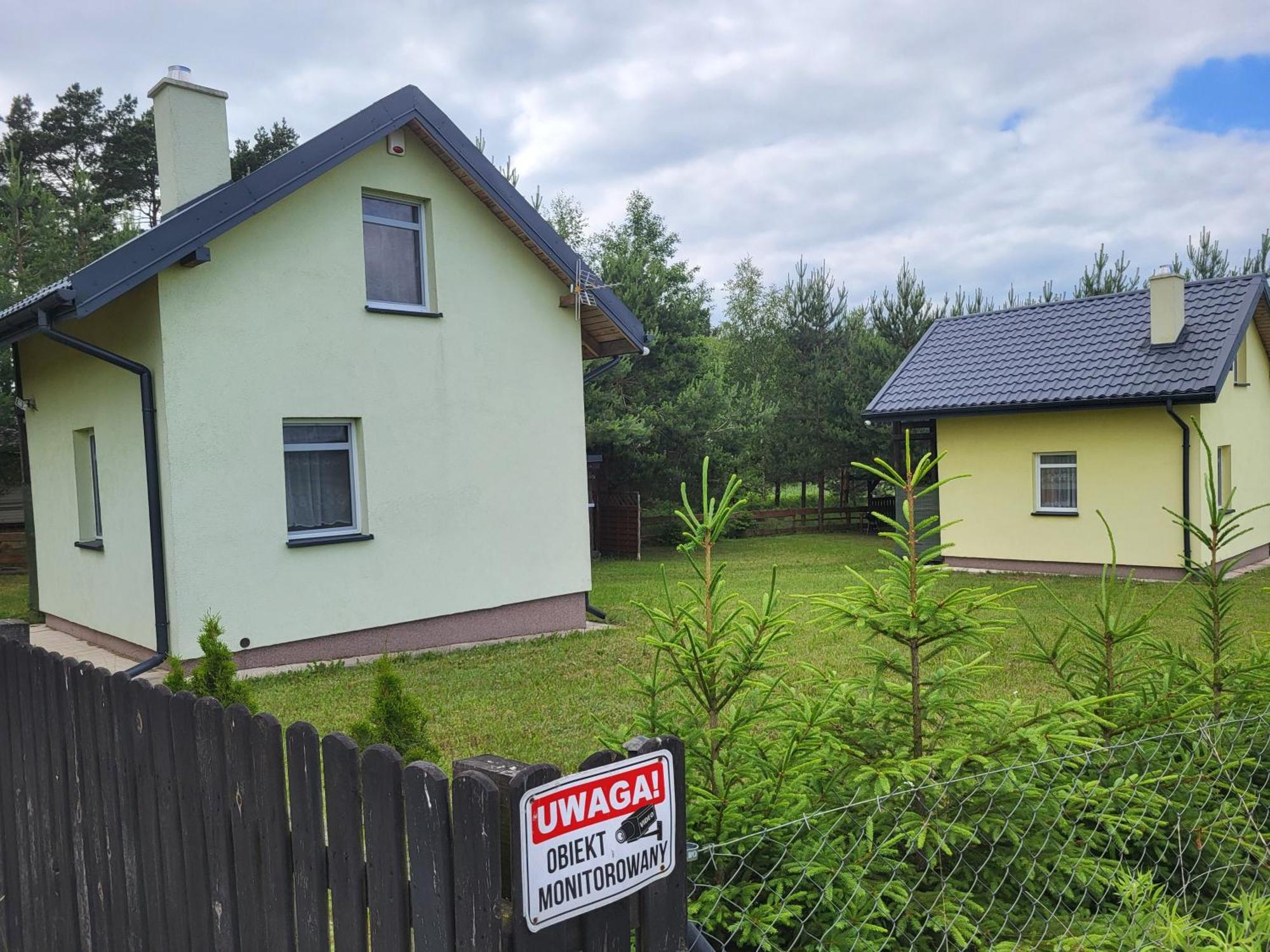 Domki Nad Jeziorem Dąbrówno Esterno foto