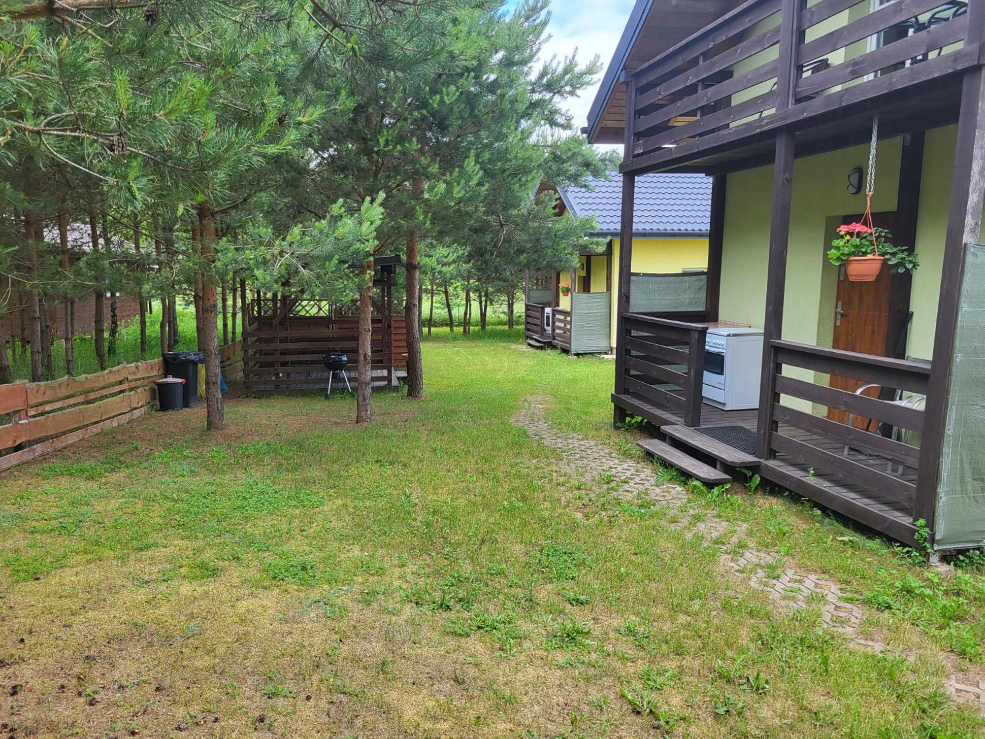 Domki Nad Jeziorem Dąbrówno Esterno foto