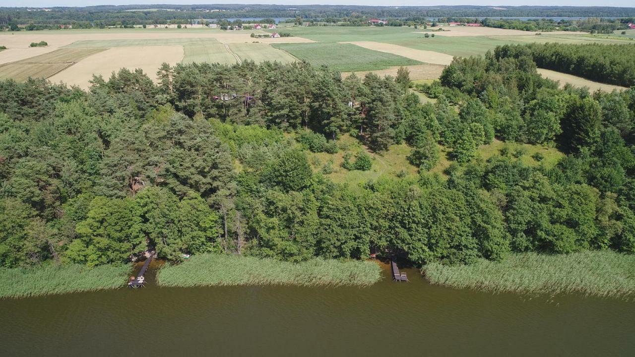 Domki Nad Jeziorem Dąbrówno Esterno foto